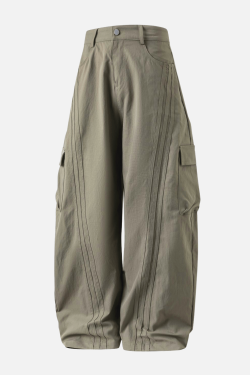 Style Core Aesthetics, New Style Trends Vintage Patchwork Cargo Pants