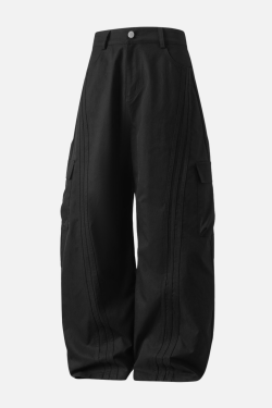 Style Core Aesthetics, New Style Trends Vintage Patchwork Cargo Pants