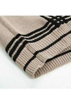 Style Core Aesthetics, New Style Trends Vintage Plaid Cardigan Sweater