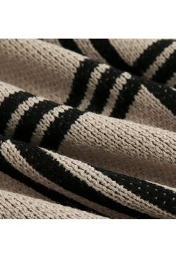 Style Core Aesthetics, New Style Trends Vintage Plaid Cardigan Sweater