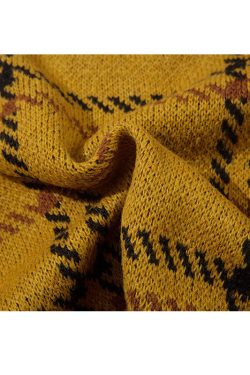 Style Core Aesthetics, New Style Trends Vintage Plaid Knit Crop Top