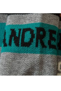 Style Core Aesthetics, New Style Trends Vintage Star Print Striped Sweater