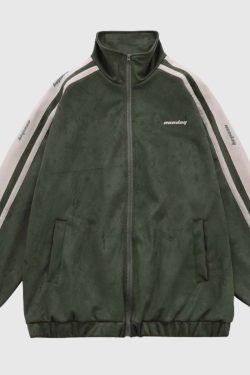 Style Core Aesthetics, New Style Trends Vintage Street Line Jacket