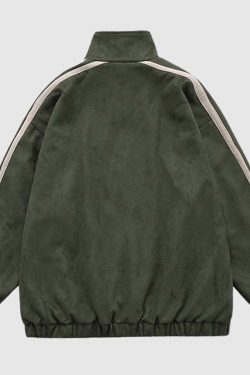 Style Core Aesthetics, New Style Trends Vintage Street Line Jacket