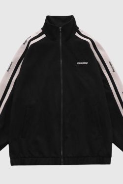 Style Core Aesthetics, New Style Trends Vintage Street Line Jacket