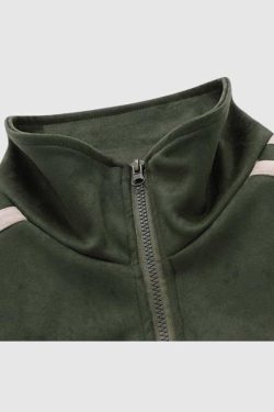 Style Core Aesthetics, New Style Trends Vintage Street Line Jacket