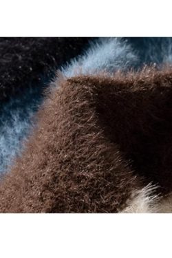 Style Core Aesthetics, New Style Trends Vintage Striped Round Neck Sweater