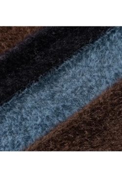 Style Core Aesthetics, New Style Trends Vintage Striped Round Neck Sweater