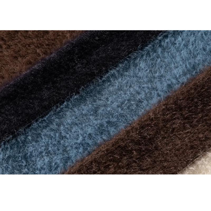 Style Core Aesthetics, New Style Trends Vintage Striped Round Neck Sweater Style Core Aesthetics, New Style Trends Vintage Striped Round Neck Sweater