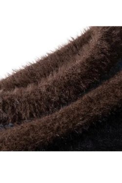 Style Core Aesthetics, New Style Trends Vintage Striped Round Neck Sweater