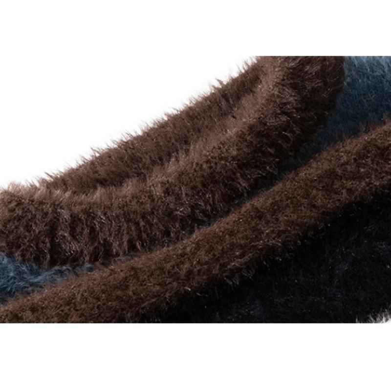 Style Core Aesthetics, New Style Trends Vintage Striped Round Neck Sweater Style Core Aesthetics, New Style Trends Vintage Striped Round Neck Sweater