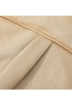 Style Core Aesthetics, New Style Trends Vintage Suede Solid Shirts