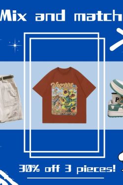 Style Core Aesthetics, New Style Trends Vintage Sunflower Oil Painting Print Tee