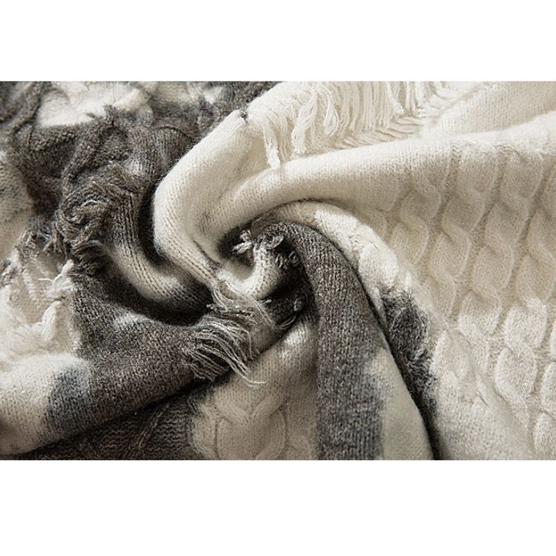 Style Core Aesthetics, New Style Trends Vintage Tie-Dye Jacquard Pullover Style Core Aesthetics, New Style Trends Vintage Tie-Dye Jacquard Pullover