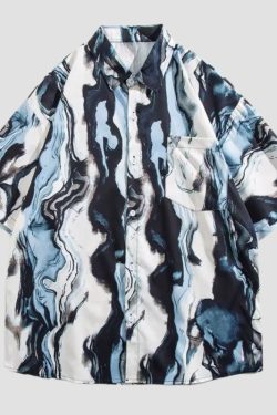 Style Core Aesthetics, New Style Trends Vintage Tie-dye Shirts