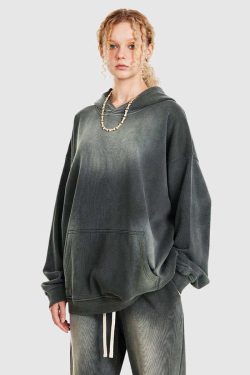 Style Core Aesthetics, New Style Trends Vintage Washed Hoodie