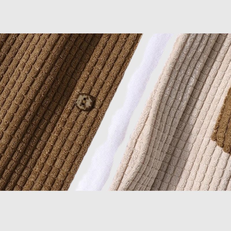 Style Core Aesthetics, New Style Trends Waffle Patchwork Corduroy Sets Style Core Aesthetics, New Style Trends Waffle Patchwork Corduroy Sets