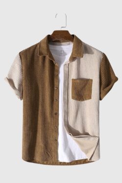 Style Core Aesthetics, New Style Trends Waffle Patchwork Corduroy Sets