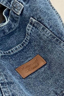 Style Core Aesthetics, New Style Trends Washed Denim Shoulder Bag