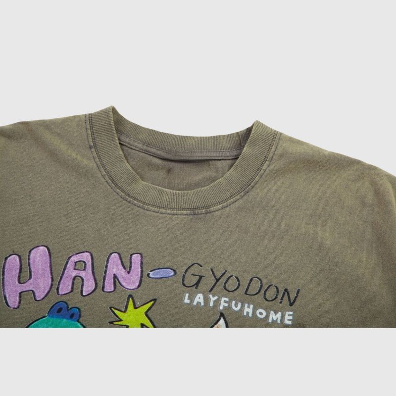 Style Core Aesthetics, New Style Trends Washed Distressed Anime Pinted Tee Style Core Aesthetics, New Style Trends Washed Distressed Anime Pinted Tee