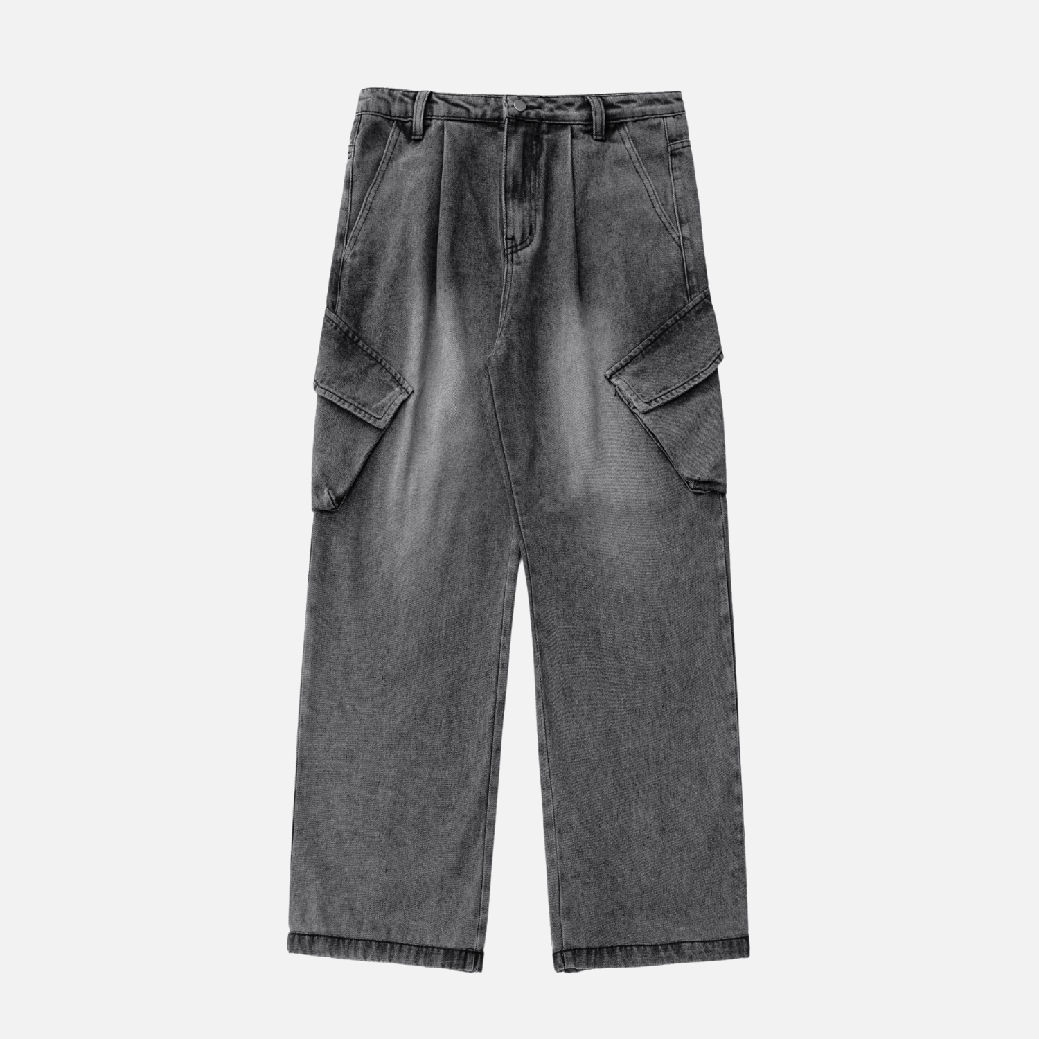 Style Core Aesthetics, New Style Trends Washed Vintage Denim Pants Style Core Aesthetics, New Style Trends Washed Vintage Denim Pants