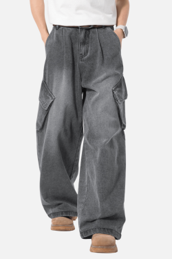 Style Core Aesthetics, New Style Trends Washed Vintage Denim Pants