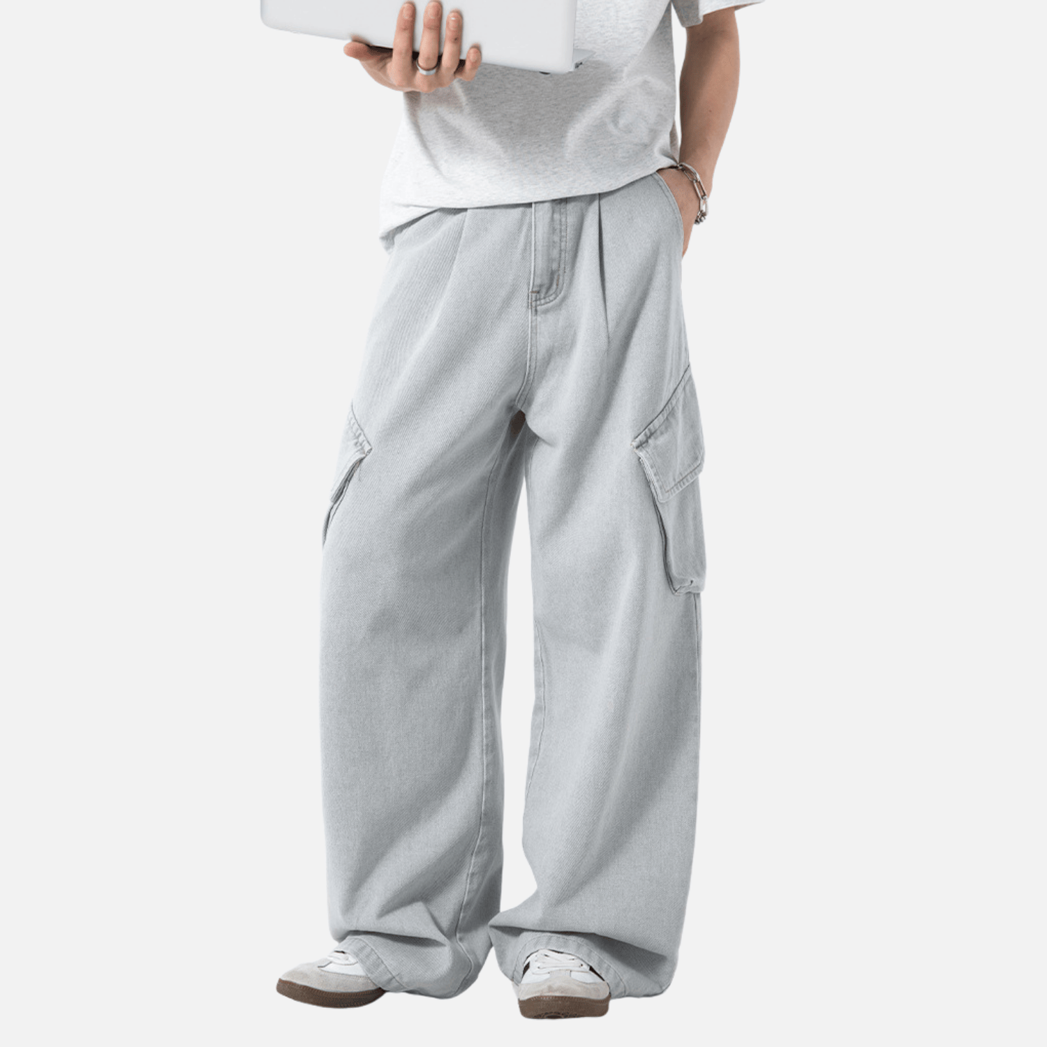 Style Core Aesthetics, New Style Trends Washed Vintage Denim Pants Style Core Aesthetics, New Style Trends Washed Vintage Denim Pants