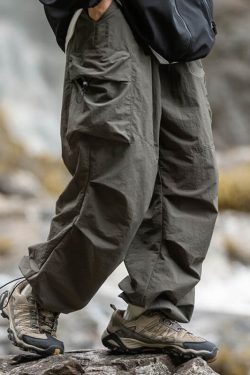Style Core Aesthetics, New Style Trends Waterproof Parachute Pants