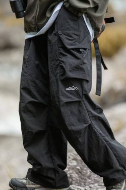 Style Core Aesthetics, New Style Trends Waterproof Parachute Pants