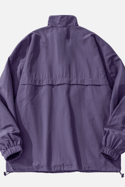 Style Core Aesthetics, New Style Trends Waterproof Textured Half-Zip Tactical Jacket