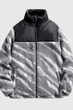 Style Core Aesthetics, New Style Trends Winter Sherpa-Lined Hooded Coat