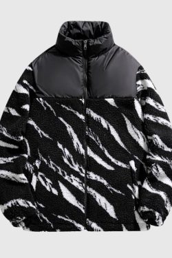 Style Core Aesthetics, New Style Trends Winter Sherpa-Lined Hooded Coat
