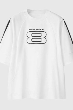 Style Core Aesthetics, New Style Trends 'WORLDWIDE 8' Graphic T-shirt