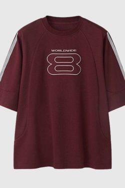 Style Core Aesthetics, New Style Trends 'WORLDWIDE 8' Graphic T-shirt