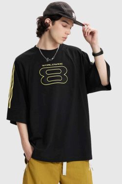 Style Core Aesthetics, New Style Trends 'WORLDWIDE 8' Graphic T-shirt