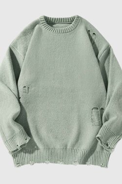 Style Core Aesthetics, New Style Trends Worn-In Knit Sweater