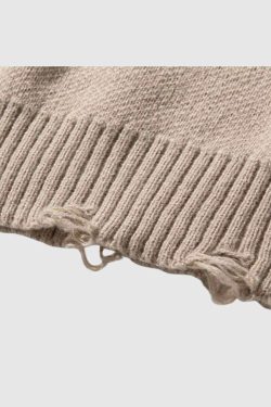 Style Core Aesthetics, New Style Trends Worn-In Knit Sweater