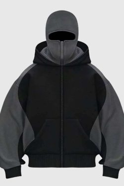 Style Core Aesthetics, New Style Trends Y2K Colorblock Hoodie & Pants Set