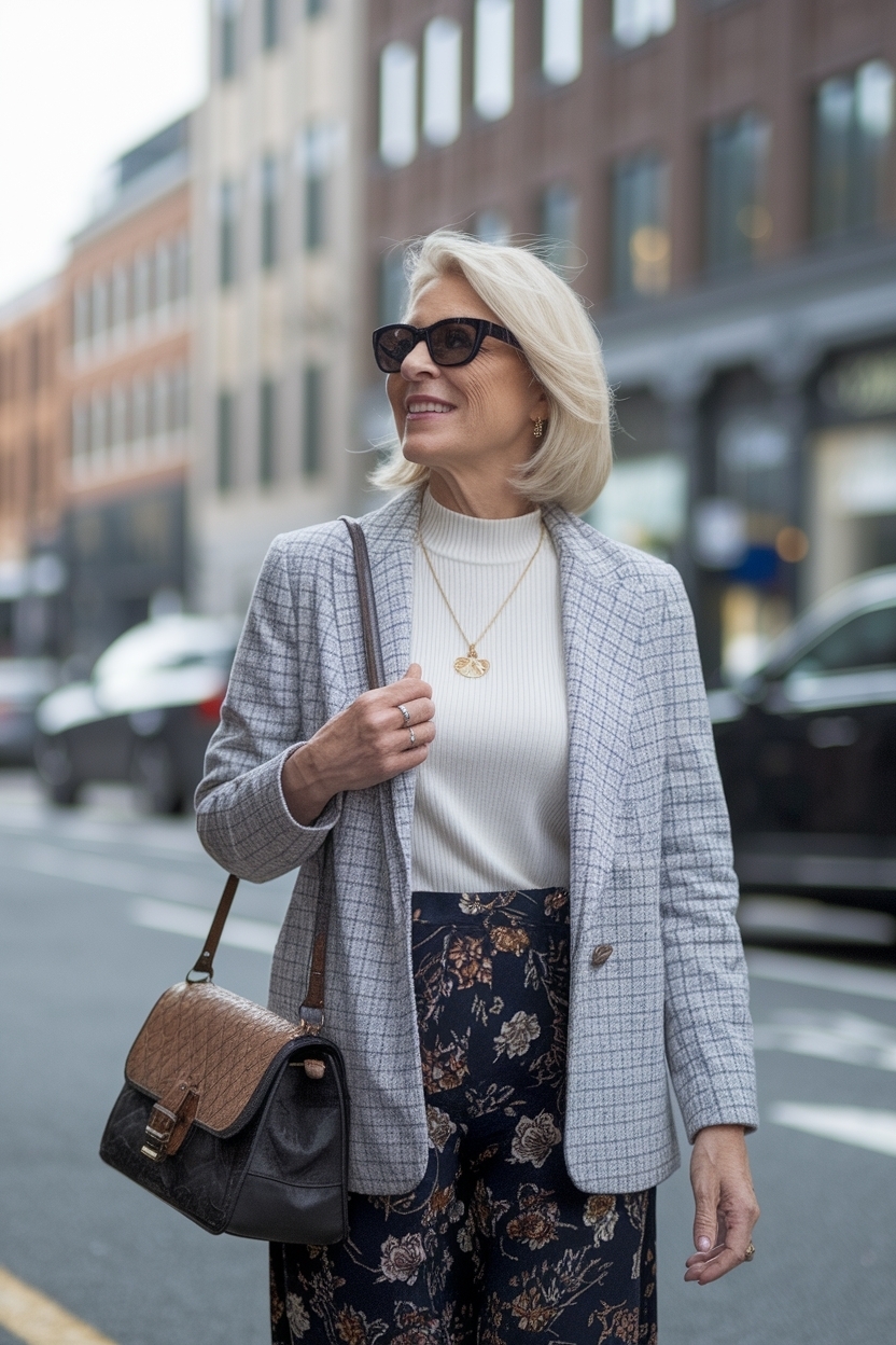 40s Fashion Women Over 40 Casual Outfits: Effortless Style outfit idea