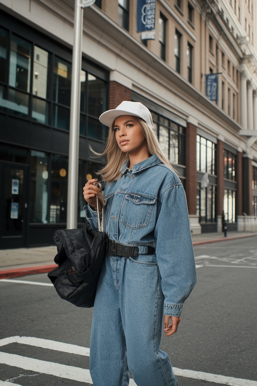 Nostalgia for 90s Hip Hop Fashion Women Styles outfit idea