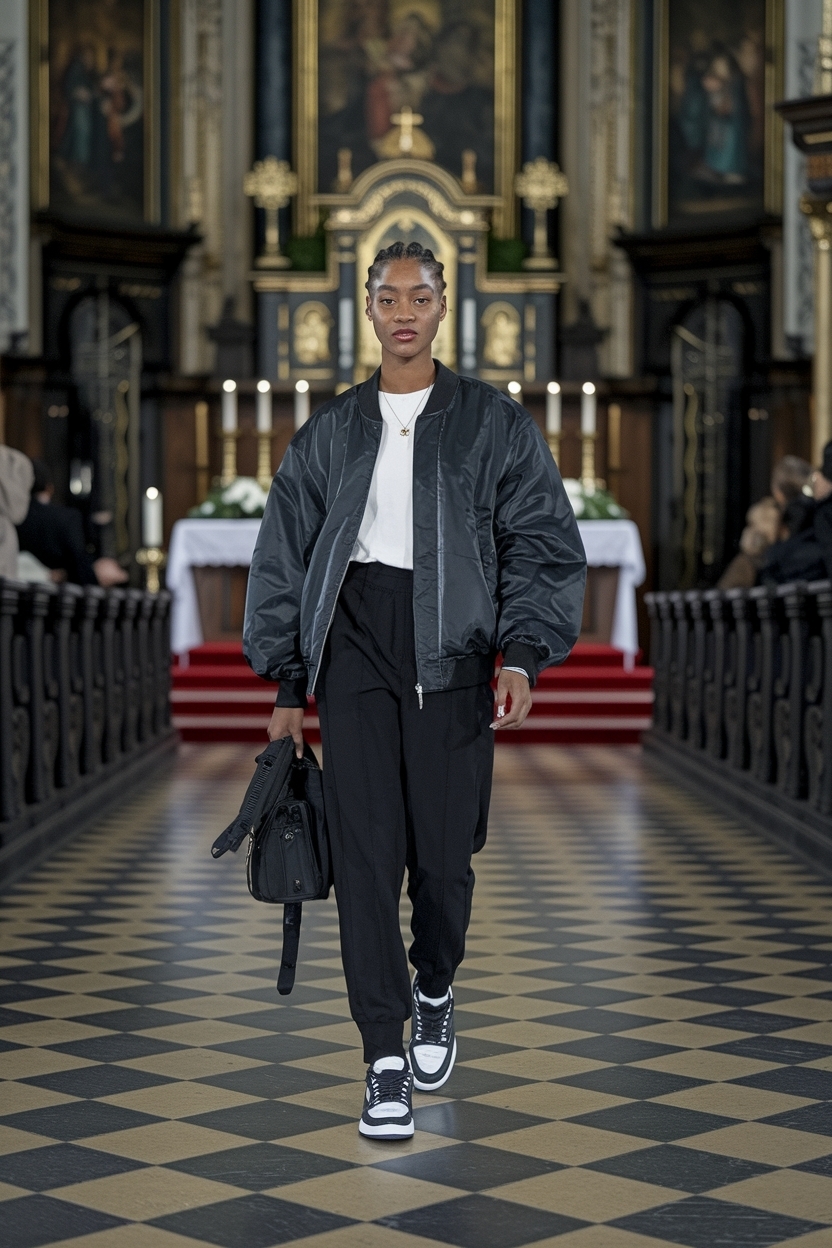 Air Jordan 1 Outfit Women Church: Fashion Meets Faith outfit idea