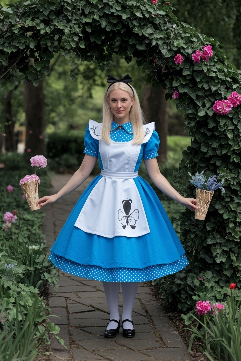 Alice in Wonderland Outfit Ideas for a Whimsical Celebration outfit idea