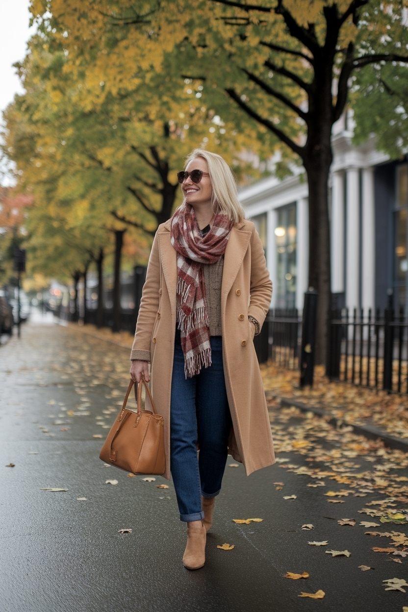 Flattering Autumn Outfits for Women Over 30 outfit idea