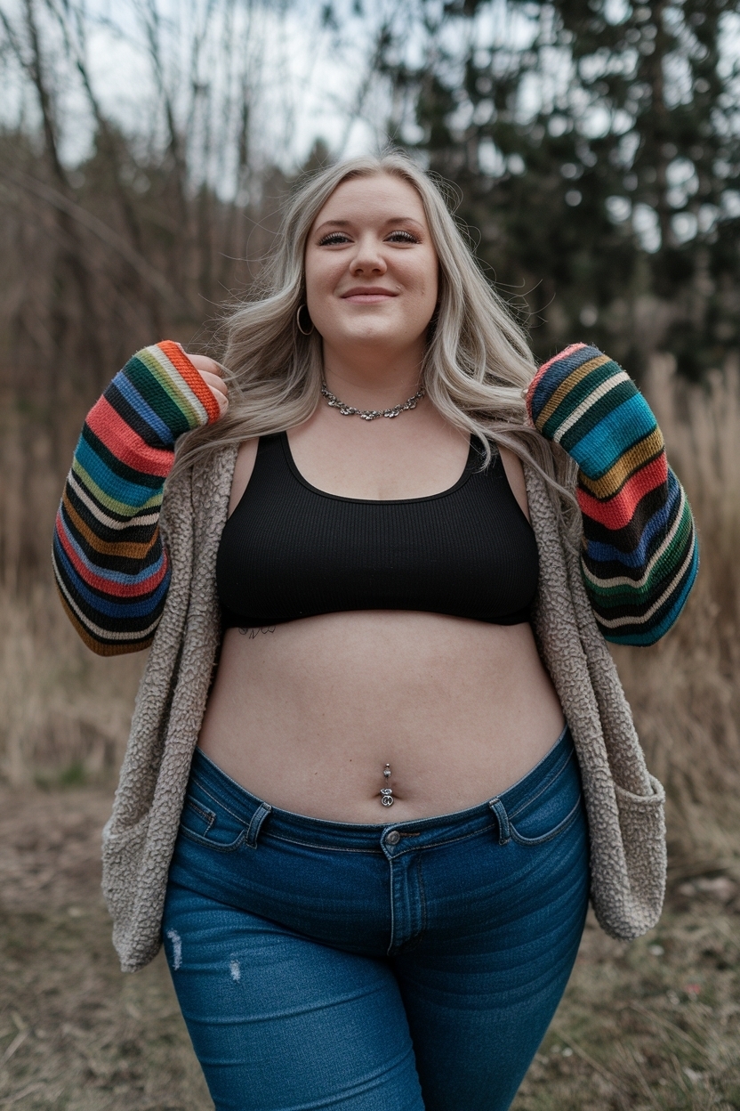 Belly Button Piercing Chubby Stomach: A Guide outfit idea