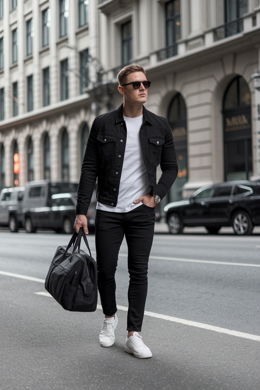 Black Jeans Outfit Mens Casual: Effortless Everyday Style outfit idea