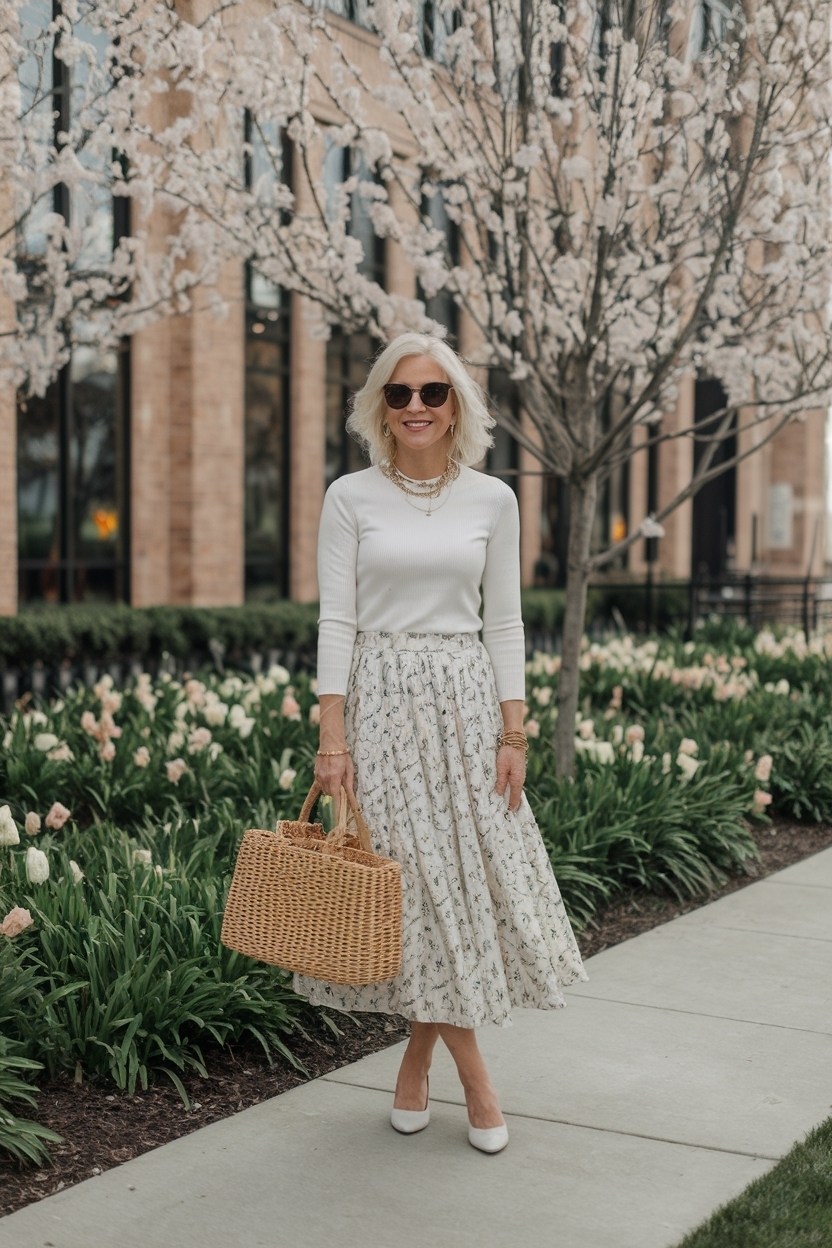 Casual Easter Outfits for Women Over 40 You’ll Love outfit idea