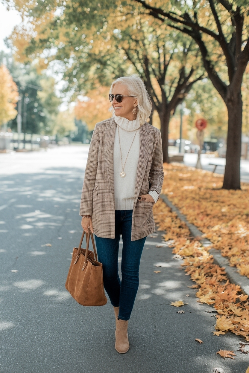 Casual Fall Outfits Women Over 40: Fashionable Finds outfit idea