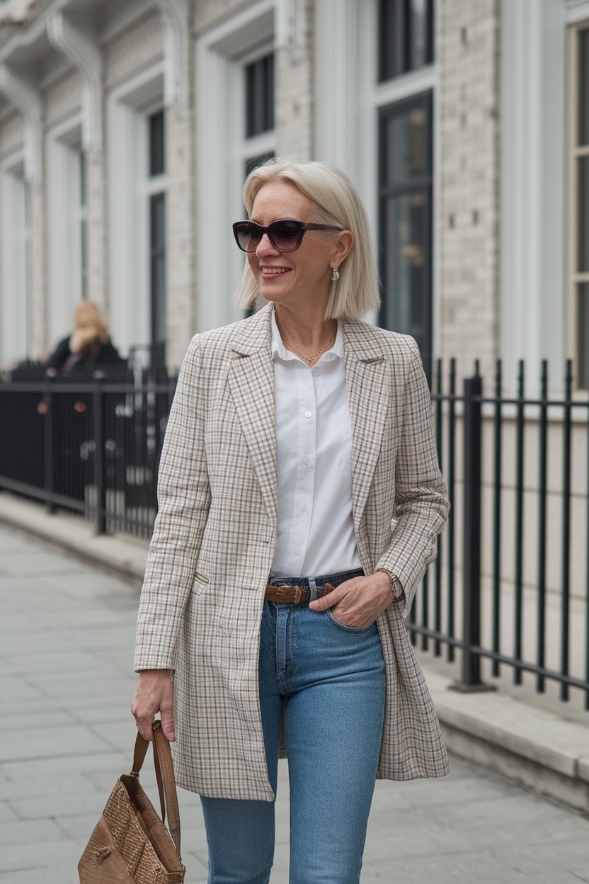 Casual Outfits for Women Over 40: Timeless and Comfortable outfit idea