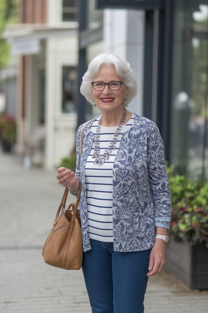 Casual Outfits for Women Over Sixty: Age-Defying Styles outfit idea