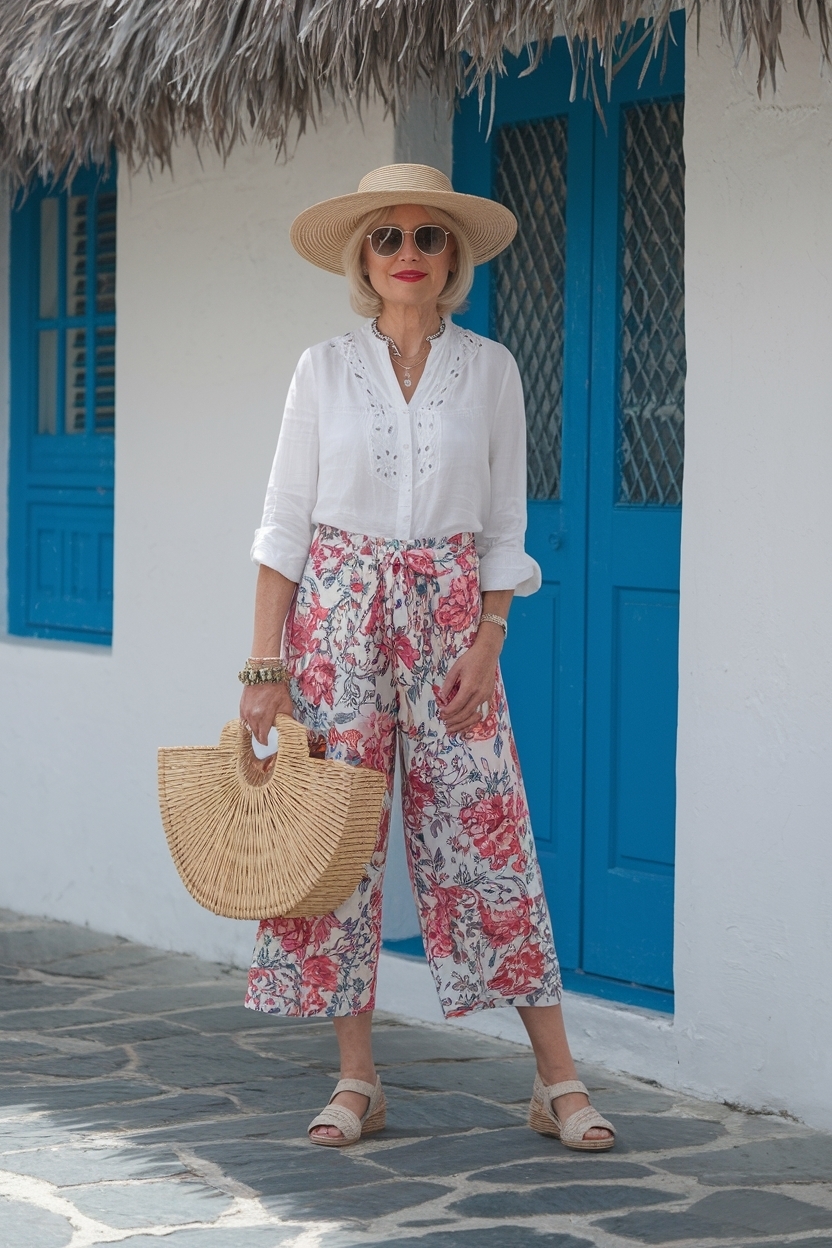 Casual Vacation Outfits for Women Over 5: Travel Ready outfit idea